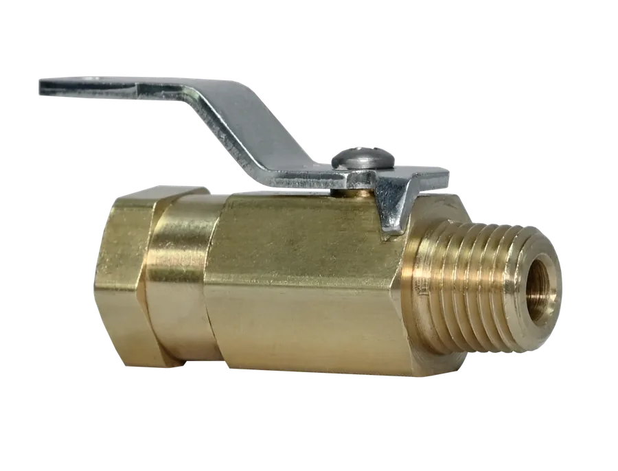 Robo-Fit brass ball valve